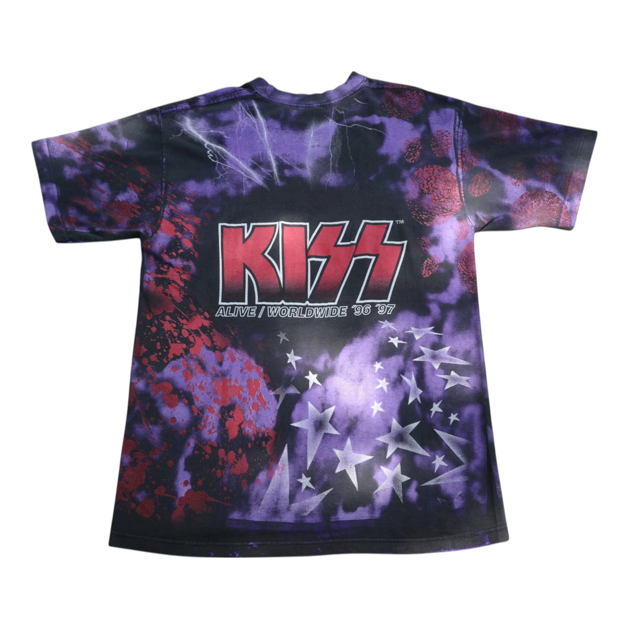 Kiss Alive Worldwide Tour back