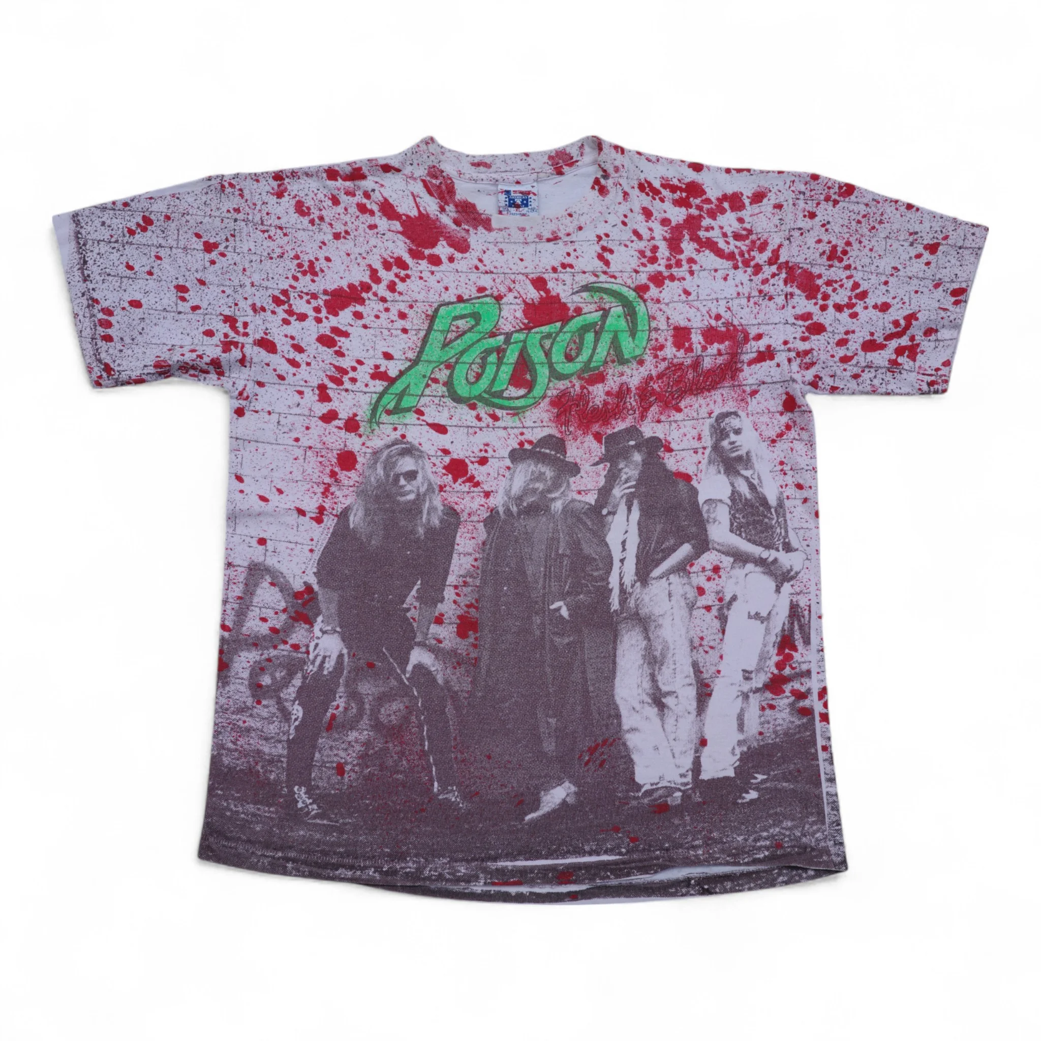 Poison - Poison Band Photo Splatter