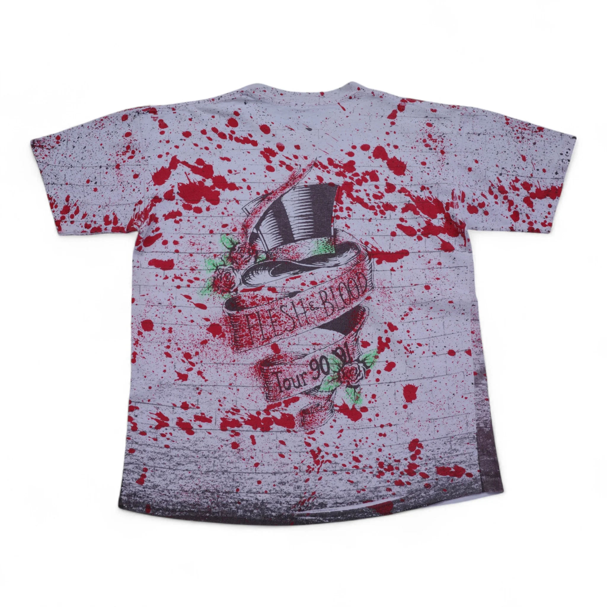 Poison Band Photo Splatter back